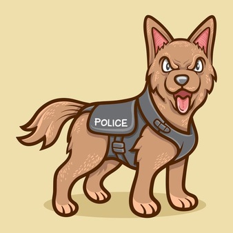 Mejores razas para perro policial